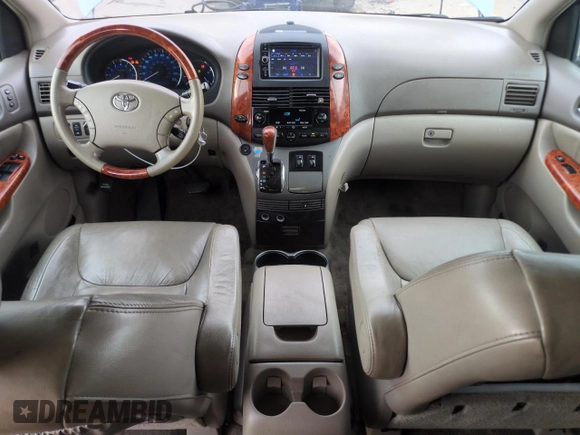 2008 Toyota Sienna XLE with VIN 5TDZK22C48S211733, listed as a Copart auction lot 61240625 with 166,778 mi miles and Salvage title. Bid and sale history available at DreamBid. Image 8.