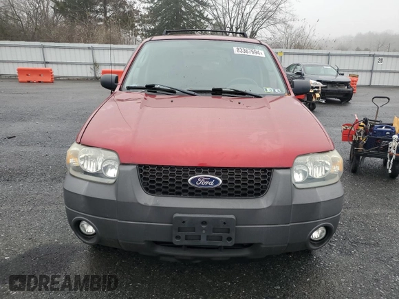 2007 Ford Escape XLT with VIN 1FMYU03Z47KA83590, listed as a Copart auction lot 83367694 with 133,078 mi miles and Clean Title. Bid and sale history available at carsss.com. Image 5.