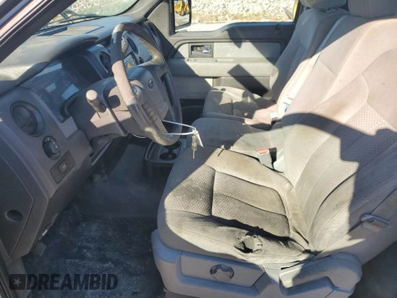 2013 Ford F-150 XL with VIN 1FTNF1CF7DKE24893, listed as a Copart auction lot 44998155 with 175,224 mi miles and Salvage Title. Bid and sale history available at carsss.com. Image 7.