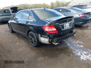 2011 Mercedes-Benz C 300 Sport with VIN WDDGF8BB1BR158913, listed as a IAAI auction lot 41961607 with 126,346 mi miles and . Bid and sale history available at carsss.com. Image 3.