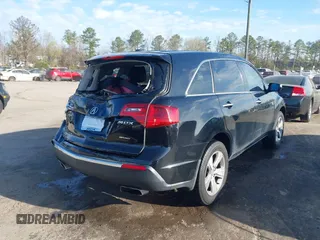 2012 Acura MDX Tech/Entertainment Pkg with VIN 2HNYD2H42CH509110, listed as a IAAI auction lot 41908447 with 183,204 mi miles. Bid and sale history available at carsss.com. Image 4.