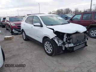 2020 Chevrolet Equinox LT z VIN 3GNAXKEV9LS553766, wystawiony jako IAAI lot #41395065 z przebiegiem 123 219 mil mil oraz . Historia ofert i sprzedaży dostępna na DreamBid. Obrazek 1.