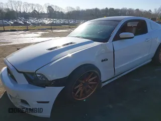 2013 Ford Mustang GT with VIN 1ZVBP8CF1D5208753, listed as a IAAI auction lot 41754011 with 158,809 mi miles and . Bid and sale history available at DreamBid. Image 19.