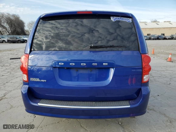 2019 Dodge Grand Caravan SE with VIN 2C4RDGBG7KR501992, listed as a Copart auction lot 45899965 with 0 mi miles and Salvage Title. Bid and sale history available at carsss.com. Image 6.