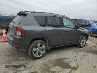 2016 Jeep Compass Latitude with VIN 1C4NJDEB6GD687332, listed as a Copart auction lot 44217275 with 131,952 mi miles and Salvage Title. Bid and sale history available at DreamBid. Image 3.