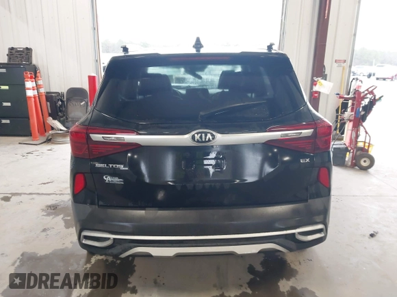 2021 Kia Seltos EX with VIN KNDERCAA8M7216342, listed as a IAAI auction lot 41566334 with 74,109 mi miles. Bid and sale history available at carsss.com. Image 16.