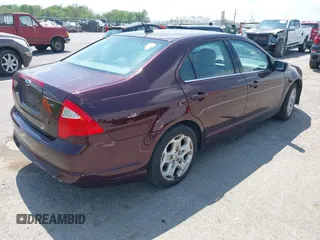 2011 Ford Fusion SE with VIN 3FAHP0HA4BR152710, listed as a IAAI auction lot 42134134 with 133,360 mi miles. Bid and sale history available at carsss.com. Image 4.