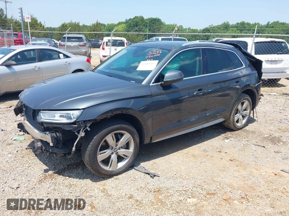 2019 Audi Q5 Premium with VIN WA1ANAFY1K2086400, listed as a IAAI auction lot 42483269 with 83,062 mi miles and . Bid and sale history available at DreamBid. Image 17.