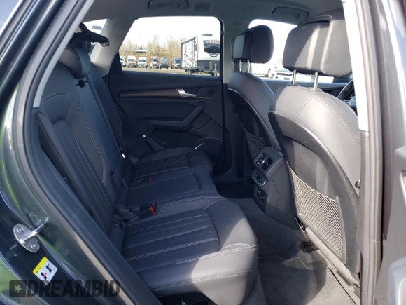 2023 Audi Q5 Premium with VIN WA1ABAFY3P2083773, listed as a Copart auction lot 43613525 with 15,911 mi miles and Salvage Title. Bid and sale history available at carsss.com. Image 10.
