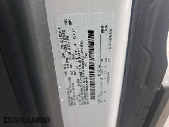 2024 Ford Transit Cargo z VIN 1FTYE1Y84RKA38434, wystawiony jako Copart lot #52954035 z przebiegiem 24 400 mil mil oraz Szkoda całkowita • Salvage title. Historia ofert i sprzedaży dostępna na DreamBid. Obrazek 16.