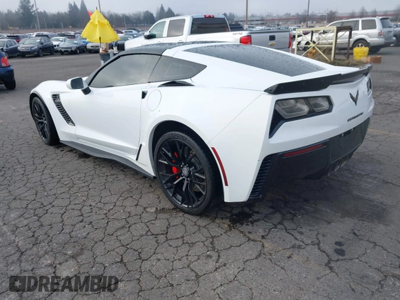 2015 Chevrolet Corvette Z06 3LZ with VIN 1G1YU2D64F5603779, listed as a IAAI auction lot 41347822 with 38,845 mi miles. Bid and sale history available at carsss.com. Image 3.