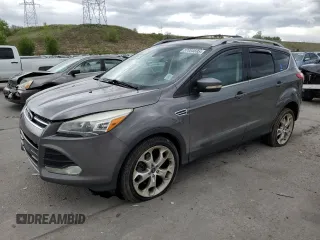 2013 Ford Escape Titanium с VIN 1FMCU9J95DUB15187, выставлен на аукционе Copart как лот 57084695 с пробегом 182 255 миль миль и Списание • Salvage title. История ставок и продаж доступна на DreamBid. Изображение 1.