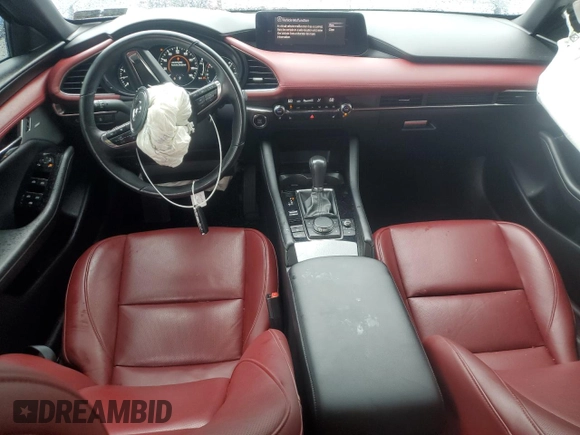 2024 Mazda 3 Premium Plus with VIN JM1BPBNY4R1654134, listed as a Copart auction lot 57751515 with 21,624 mi miles and Salvage title. Bid and sale history available at DreamBid. Image 8.