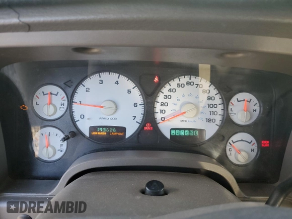 2002 Dodge 1500 with VIN 1D7HU18N92J140029, listed as a Copart auction lot 46732005 with 193,626 mi miles and Clean Title. Bid and sale history available at carsss.com. Image 9.
