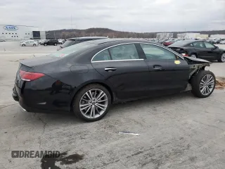 2019 Mercedes-Benz CLS with VIN WDD2J5KB2KA038835, listed as a Copart auction lot 85760484 with 33,811 mi miles and Salvage Title. Bid and sale history available at carsss.com. Image 3.