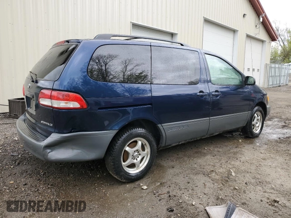2003 Toyota Sienna CE with VIN 4T3ZF19C73U552152, listed as a Copart auction lot 84008434 with 150,744 mi miles and Non Repairable. Bid and sale history available at carsss.com. Image 3.