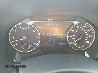 2025 Nissan Altima SV with VIN 1N4BL4DV3SN372053, listed as a Copart auction lot 53727645 with 2,244 mi miles and Clean Title. Bid and sale history available at DreamBid. Image 9.