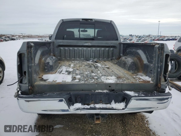 2007 Dodge Ram 3500 Laramie with VIN 3D7MX38CX7G743404, listed as a Copart auction lot 88023165 with 546,621 mi miles and Salvage Title. Bid and sale history available at carsss.com. Image 6.