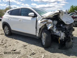 2020 Hyundai Tucson SE z VIN KM8J2CA43LU133054, wystawiony jako Copart lot #53055085 z przebiegiem 57 529 mil mil oraz Szkoda całkowita • Salvage title. Historia ofert i sprzedaży dostępna na DreamBid. Obrazek 4.