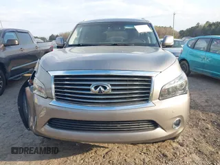2011 Infiniti QX56 8-passenger with VIN JN8AZ2NC1B9301274, listed as a IAAI auction lot 41865441 with 221,759 mi miles. Bid and sale history available at carsss.com. Image 12.