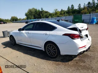2020 Genesis G80 3.3T Sport with VIN KMTFN4JB8LU321981, listed as a Copart auction lot 70036414 with 35,005 mi miles and Salvage Title. Bid and sale history available at carsss.com. Image 2.