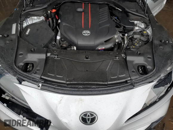 2020 Toyota Supra 3.0 with VIN WZ1DB4C06LW031027, listed as a Copart auction lot 55743535 with Not provided miles and Salvage title. Bid and sale history available at DreamBid. Image 11.
