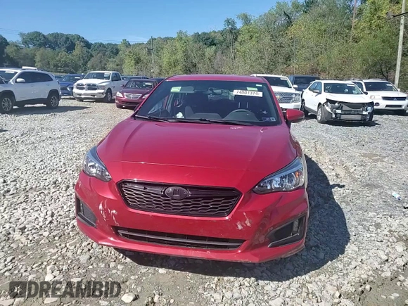 2019 Subaru Impreza Special Sports with VIN 4S3GTAJ68K1711862, listed as a Copart auction lot 74001374 with 60,127 mi miles and Salvage title. Bid and sale history available at DreamBid. Image 11.