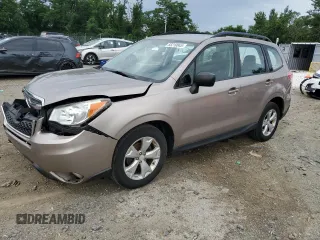 2015 Subaru Forester 2.5i с VIN JF2SJABC1FH416301, выставлен на аукционе Copart как лот 65210845 с пробегом 128 164 миль миль и Списание • Salvage title. История ставок и продаж доступна на DreamBid. Изображение 1.