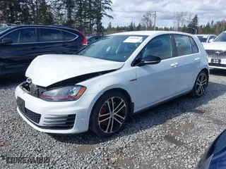 2017 Volkswagen Golf GTI S with VIN 3VW447AU3HM041888, listed as a IAAI auction lot 41828186 with 53,307 mi miles. Bid and sale history available at carsss.com. Image 2.