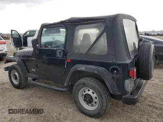 1998 Jeep Wrangler SE with VIN 1J4FY29P2WP776252, listed as a Copart auction lot 46415865 with 96,215 mi miles and Salvage Title. Bid and sale history available at carsss.com. Image 2.