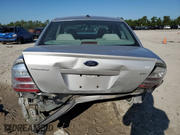 2008 Ford Taurus SEL with VIN 1FAHP24W48G133054, listed as a Copart auction lot 73537024 with 123,635 mi miles and Salvage Title. Bid and sale history available at carsss.com. Image 6.