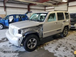 2008 Jeep Liberty Sport z VIN 1J8GN28K08W154534, wystawiony jako Copart lot #44193035 z przebiegiem 161 004 mil mil oraz Szkody całkowita. Historia ofert i sprzedaży dostępna na DreamBid. Obrazek 1.