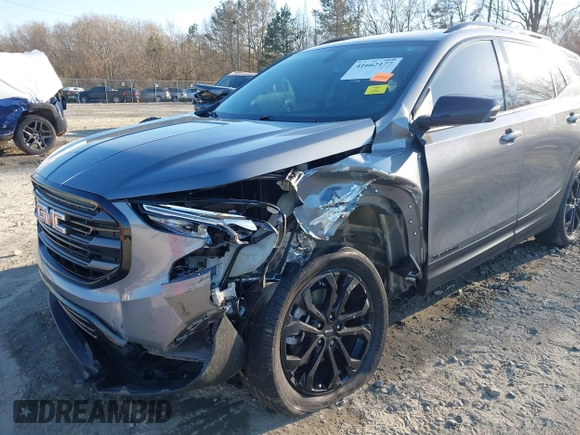 2019 GMC Terrain SLT z VIN 3GKALPEX4KL379539, wystawiony jako IAAI lot #41662177 z przebiegiem 45 545 mil mil oraz . Historia ofert i sprzedaży dostępna na DreamBid. Obrazek 6.