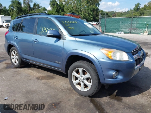 2011 Toyota RAV4 Ltd with VIN 2T3DK4DV6BW054846, listed as a IAAI auction lot 37560883 with 122,983 mi miles. Bid and sale history available at carsss.com. Image 1.