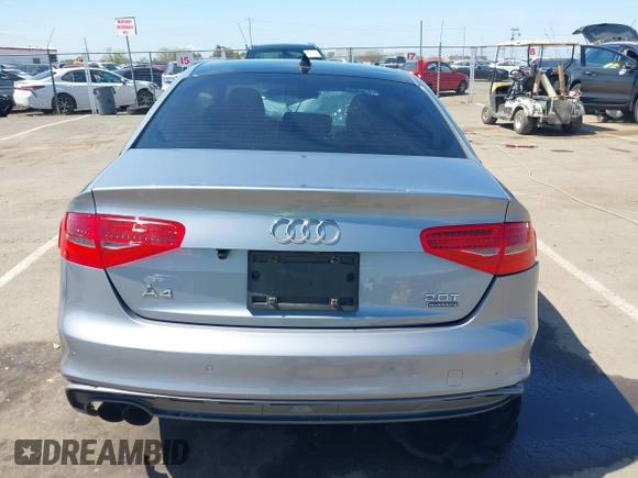 2015 Audi A4 Premium Plus с VIN WAUFFAFL1FN021643, выставлен на аукционе IAAI как лот 41959620 с пробегом 87 607 миль миль и . История ставок и продаж доступна на DreamBid. Изображение 16.