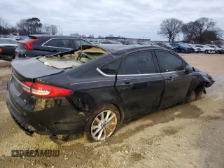 2017 Ford Fusion SE with VIN 3FA6P0H71HR112525, listed as a Copart auction lot 48209925 with 146,028 mi miles and Salvage Title. Bid and sale history available at carsss.com. Image 3.