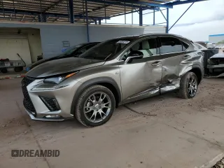 2019 Lexus NX 300 z VIN JTJYARBZ4K2154490, wystawiony jako Copart lot #56803075 z przebiegiem 43 654 mil mil oraz Szkody całkowita. Historia ofert i sprzedaży dostępna na DreamBid. Obrazek 1.