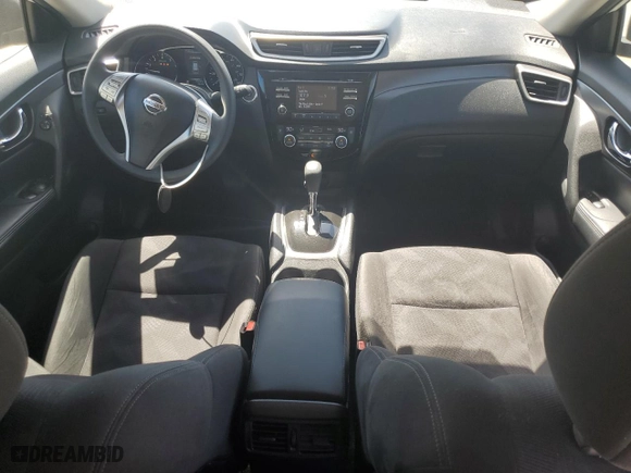 2015 Nissan Rogue S with VIN KNMAT2MT2FP533253, listed as a Copart auction lot 49447125 with 80,680 mi miles and Salvage Title. Bid and sale history available at carsss.com. Image 8.