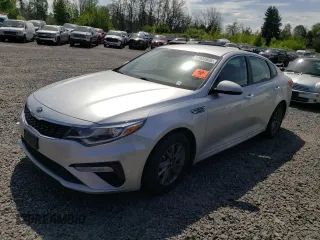 2019 Kia Optima LX with VIN 5XXGT4L37KG357499, listed as a Copart auction lot 54948605 with Not provided miles and Salvage title. Bid and sale history available at DreamBid. Image 1.