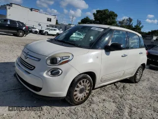 2014 FIAT 500L Pop with VIN ZFBCFAAH4EZ013118, listed as a Copart auction lot 44321935 with 156,768 mi miles and Salvage Title. Bid and sale history available at carsss.com. Image 1.