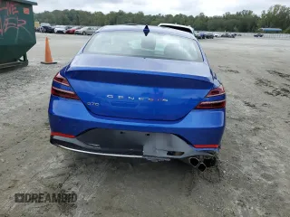 2022 Genesis G70 2.0T with VIN KMTG34TA1NU093128, listed as a Copart auction lot 72120864 with 37,054 mi miles and Salvage Title. Bid and sale history available at DreamBid. Image 6.