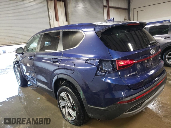 2022 Hyundai Santa Fe SE with VIN 5NMS1DAJ4NH383789, listed as a Copart auction lot 79703944 with 30,717 mi miles and Salvage Title. Bid and sale history available at DreamBid. Image 2.