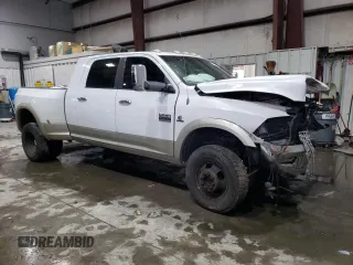 2010 Dodge Ram 3500 Laramie with VIN 3D73Y4HL7AG193326, listed as a Copart auction lot 87431914 with 301,272 mi miles and Salvage Title. Bid and sale history available at carsss.com. Image 4.