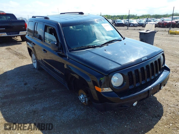 2014 Jeep Patriot Latitude with VIN 1C4NJRFB2ED501262, listed as a IAAI auction lot 42165657 with 107,551 mi miles and . Bid and sale history available at DreamBid. Image 1.