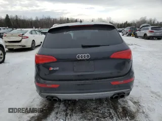 2014 Audi Q5 with VIN WA1LGCFPXEA088761, listed as a Copart auction lot 42481315 with 161,530 mi miles and Salvage title. Bid and sale history available at DreamBid. Image 6.