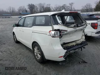 2016 Kia Sedona L with VIN KNDMA5C19G6173944, listed as a Copart auction lot 45194425 with 95,252 mi miles and Salvage Title. Bid and sale history available at carsss.com. Image 2.