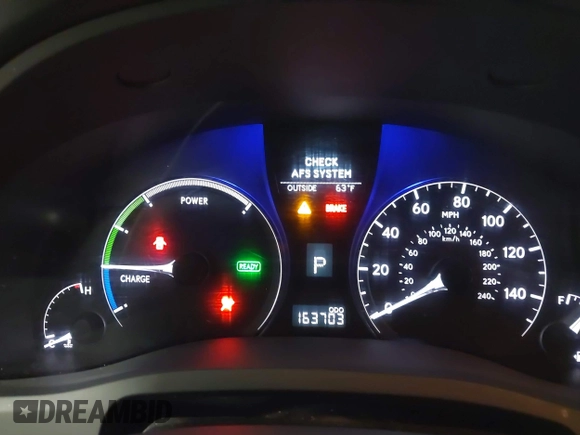 2012 Lexus RX 450h with VIN JTJBC1BA4C2430695, listed as a IAAI auction lot 42256291 with 163,703 mi miles and . Bid and sale history available at DreamBid. Image 7.