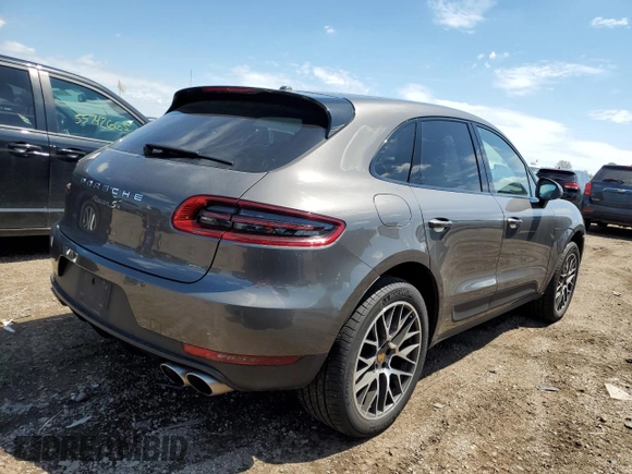2016 Porsche Macan S z VIN WP1AB2A54GLB51595, wystawiony jako Copart lot #55669595 z przebiegiem 49 805 mil mil oraz Szkoda całkowita • Salvage title. Historia ofert i sprzedaży dostępna na DreamBid. Obrazek 3.