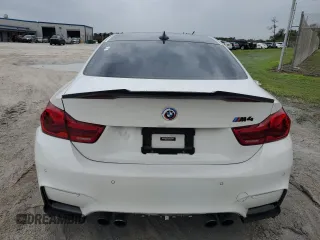 2015 BMW M4 with VIN WBS3R9C5XFK331253, listed as a Copart auction lot 72857284 with 78,309 mi miles and Salvage Title. Bid and sale history available at carsss.com. Image 6.