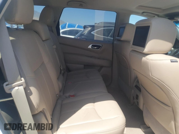 2015 Nissan Pathfinder Platinum с VIN 5N1AR2MM0FC639727, выставлен на аукционе Copart как лот 63782025 с пробегом Не указан миль и Списание • Salvage title. История ставок и продаж доступна на DreamBid. Изображение 11.